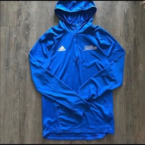 NWOT University of Tulsa TU Adidas Pullover